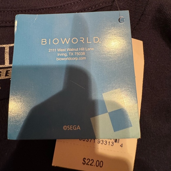 Sonic the Hedgehog Youth Size XL Navy Long Sleeve Shirt New With Tags - Picture 10 of 11